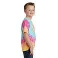 thumbnail image 3 of Port & Company Youth Tie Dye Tee-XS (Pastel Rainbow), 3 of 6