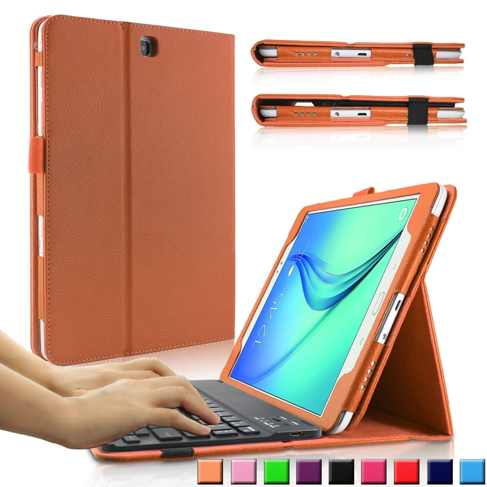 Infiland folio pu leather case cover with magnetically detachable