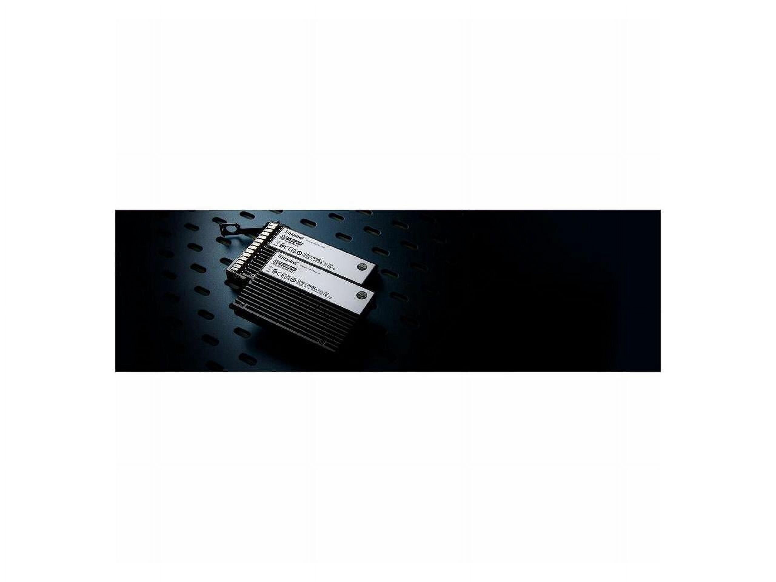 Kingston SEDC3000ME/3T8 DC3000ME 3.84 TB Solid State Drive - 2.5" Internal - U.2 (PCI Express NVMe 5.0 x4) - Server, Data Center Device Supported-1 DWPD - 7008 TB TBW - 256-bit AES Encryption Standard