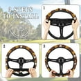 thumbnail image 6 of ZUXONGSY Sunflower Golf Cart Steering Wheel Covers Car Interior Decor Protector Easy to Install Club Car Steering Wheel Cover Interior Decor Steering Wheel Accessories for Club Car Golf Cart, 6 of 7
