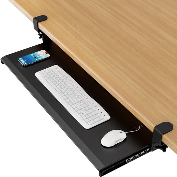 Bandeja para Teclado AX WABER Ajustable en 3 Alturas para Debajo del Escritorio