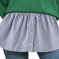 thumbnail image 3 of Adjustable Layering Fake Tops Lower Sweep  Half-Length A Version Clothing Match Lower Skirt Hem, 3 of 3