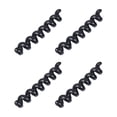 thumbnail image 5 of Uxcell Cord Organizer Black Wire Management for Camera Flexible Cord Keeper Lightweight Spiral Holders 4 Pack, 5 of 5