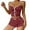 Red, variant on Womens Pajama Sets Valentine'S Day Sleeveless Strap Sleepwear Sets Cute Heart Print Cami With Shorts 2 Piece Trendy Nightwear Sets