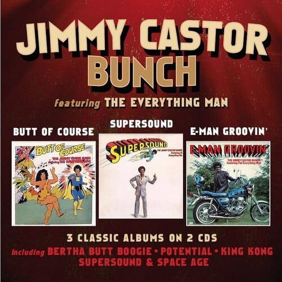 Jimmy Castor Bunch - Butt of Course / Supersound / E-Man Groovin - Music & Performance - CD