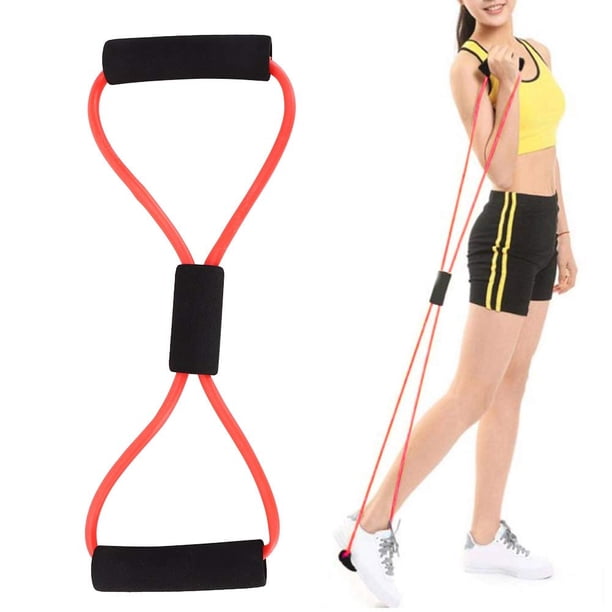 Bandas de resistencia en forma, cuerda elástica para tirar de Fitness, expansor de pecho, banda de tensión de goma para Yoga para abdomen, cintura y brazo