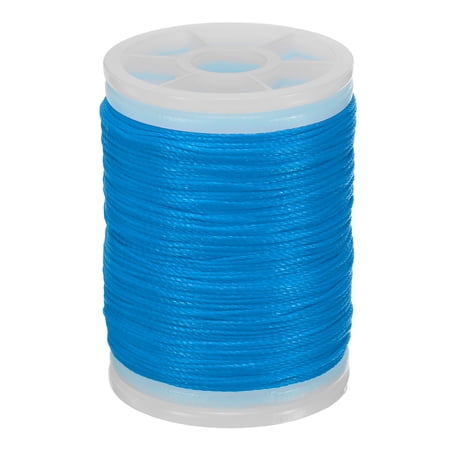 Uxcell Archery Bow String Serving Thread 0.02 Dia Durable Bowstring Thread Accessories 131 Yard/120M & 400D PE & Blue-Fitting For(Tying Peep Sight Nock/Compound/Recurve Bow)