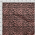 thumbnail image 3 of oneOone Cotton Poplin Dusty Rose Fabric Leopard Animal Skin Diy Clothing Quilting Fabric Print Fabric By Yard 42 Inch Wide, 3 of 4