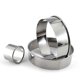 thumbnail image 3 of 12PCS Stainless Steel Round Cake Mold Baking Mousse Ring Kitchen Tools Pizza Cooking Cookie Cutter, 3 of 5
