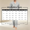 thumbnail image 3 of Iaqnaocc Pajama Set for Men Cozy Soft Casual Long Sleeve Top and Pants Two Piece Set Lightweight Sleepwear Wine XL, 3 of 6