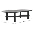 thumbnail image 3 of Safavieh Tabytha Elm Wood Coffee Table in Black, 3 of 9