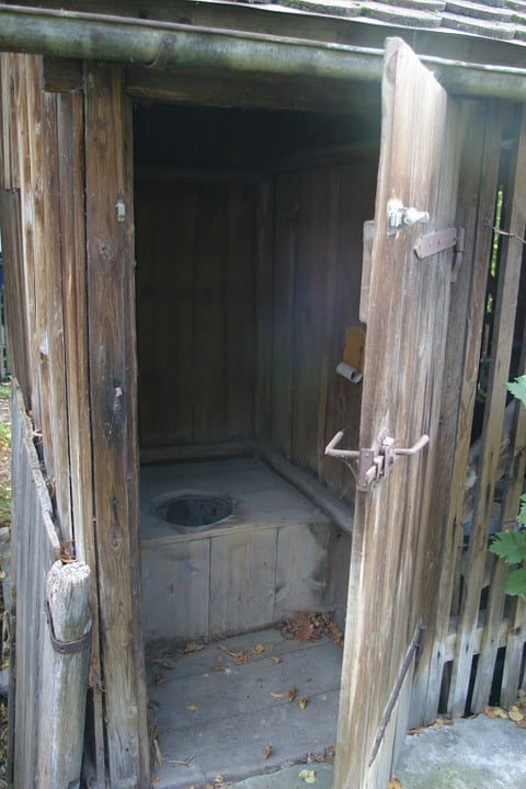 Toilet Old Toilet Loo Outhouse 