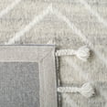 thumbnail image 6 of SAFAVIEH Casablanca Regena Diamond Wool Area Rug, Beige/Ivory, 7' x 7' Square, 6 of 10