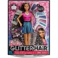 thumbnail image 2 of Barbie Glitter Hair Doll, Brown Hair, 2 of 10