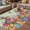 Green, variant on Easter Bunny Outdoor Rug for Patio/Deck/Porch, Non-Slip Large Area Rug 6 x 9 Ft, Colorful Eggs Spring Tulips Flower Blue Stripes Indoor Outdoor Rugs Washable Area Rugs, Camping Rug Carpet Runner