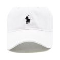 thumbnail image 1 of Gorra de béisbol con letras bordadas, gorra con visera para exteriores a la moda con protección solar (blanco), 1 of 5