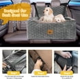 thumbnail image 4 of Asiento de coche para perros melafa365 para perros medianos/grandes de menos de 27 kg, 4 of 6