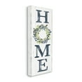 thumbnail image 3 of Stupell Industries HOME Sign Garland Twig Plant Leaves ,10 x 24, Design by Kristen Brockmon, 3 of 7