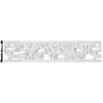 thumbnail image 1 of Ekena Millwork PML07X01FL 7 In. H X .62 In. P X 94.5 In. L Architectural Flower Pierced Panel Moulding, 1 of 1