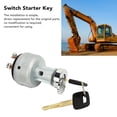 thumbnail image 4 of Ignition Switch, Car Starter Switch Nondeformable 22B0611910 Versatile Scratch Prevention  for Hydraulic Excavator PC350-7 PC350LC-7, 4 of 8