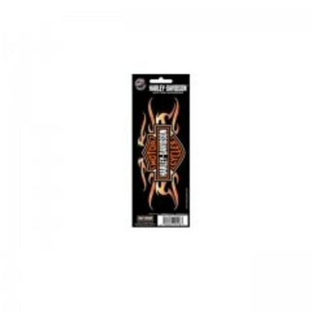 Paint Tribal Flames - Harley-Davidson Logo With Tribal Flames Decal