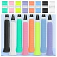 thumbnail image 4 of 1Pcs Windings Over Bicycle Handle Grip Tape Anti-slip Band Tennis Squash Racket Badminton Sweatband Baseball Bats pink, 4 of 6