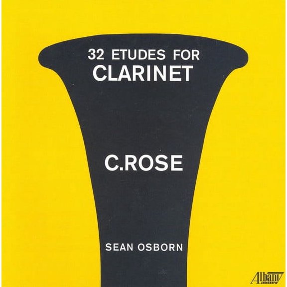 Sean Osborn - 32 Etudes for Clarinet - Music & Performance - CD