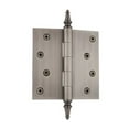 thumbnail image 3 of Grandeur Stehng-Sq-St-Res-4 4 X 4" Plain Bearing Square Corner Mortise Door Hinge - Nickel, 3 of 7