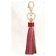 ZOONAI Weaving Cactus Tassel Keychain - Grass Green Bag Charm Keyring Decor