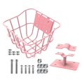 thumbnail image 3 of Soporte de cesta de bicicleta para niños Multifunción Fácil Asamblea Manimento delantero Cesta de alambre de alambre para actividades al aire libre, 3 of 8