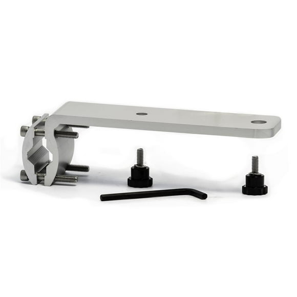 Camco Marine Barbeque Grill Mount 58182 Kuuma; Fits Kuuma Stow N Go Grills; Anodized; Aluminum; With Mounting Hardware; With English/French Language Packaging