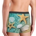 thumbnail image 5 of Bingfone Starfish And Seashell On The Summer Beach Men'S Underwear - Casual Stretch Boxer Briefs-Xx-Large, 5 of 9