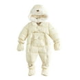 thumbnail image 6 of Cowsor Toddler Snowsuit Baby Boy Girl Winter Snow Ski Suit Clothes Hooded Jumpsuit Romper Coat Outwear, 6 of 7