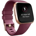 thumbnail image 4 of 4 Pack s Compatibles avec Fitbit Versa 2 / Fitbit Versa/Versa Lite/Versa SE, Remplacement en Silicone Doux Clic, 4 of 5