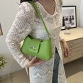 thumbnail image 3 of Nuevo bolso de verano 2025 de moda en internet, diseño exclusivo de bolso de baguette para mujer con cierre de moda, bolso de hombro y bandolera., 3 of 10