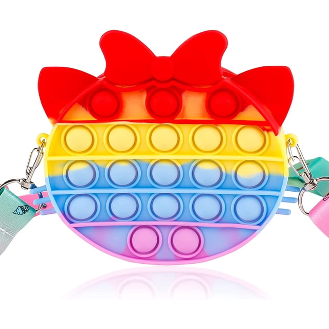 Sensory Fidget Bag, monedero tipo cartera para niñas