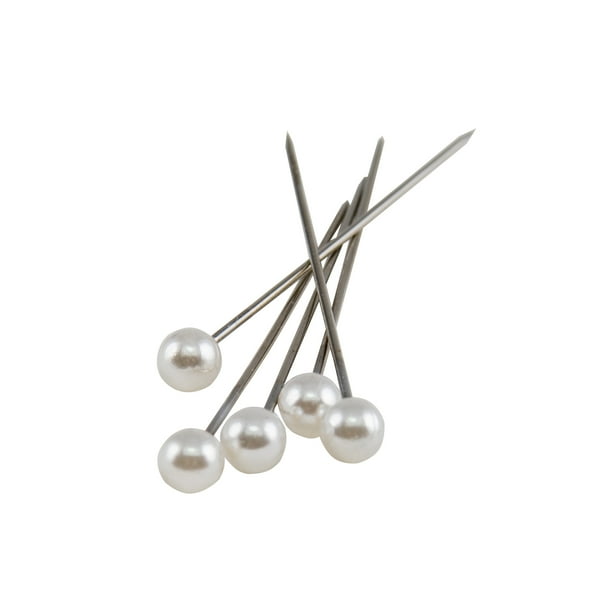 Singer Pearlized Head Straight Pins, Size 24, 11/2", 120pk