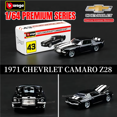 thumbnail image 1 of Bburago-réplica de modelo de coche Ford Mustang GT 1967, escala 1:64, Chevrolet, Audi, Porsche, VW, Honda, arte en miniatura fundido a presión, juguete para niños, 1 of 5
