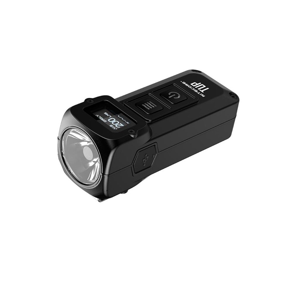 Nitecore TUP Intelligent Pocket Light 1000 Lumen Black Color