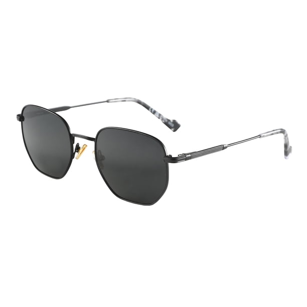 Gafas de Sol ZENOTTIC Hexagonales Polarizadas UV400 Marco Metálico