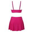 thumbnail image 6 of QHFBli Two Piece Bikini Skirt Swimsuit - 2 Piece Bathing Suits for Women High Waisted with Pockets 2027 Swimwear, 6 of 9