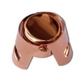 thumbnail image 1 of Tapón de botella de vino espumoso de acero inoxidable, corcho decorativo de champán, bebidas a prueba de fugas, protector de vino, rosa dorado, 1 of 6