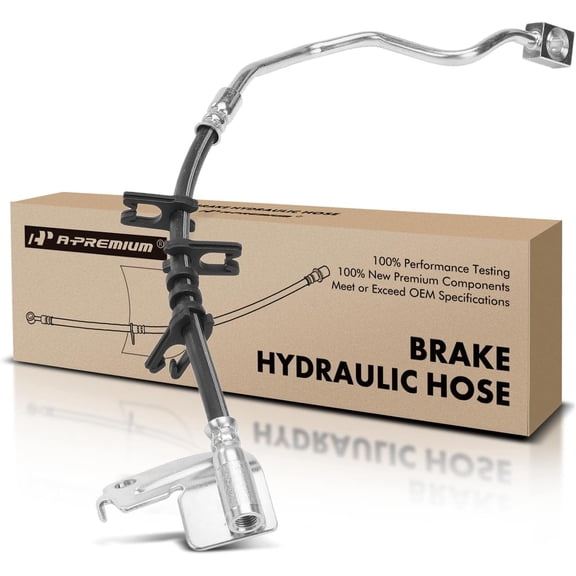 A-Premium Front Passenger Side Brake Hydraulic Hose Compatible with Select Ford and Mercury Models - Explorer/Mountaineer 2002 2003 2004 2005 - Replace# 4L2Z2078AA