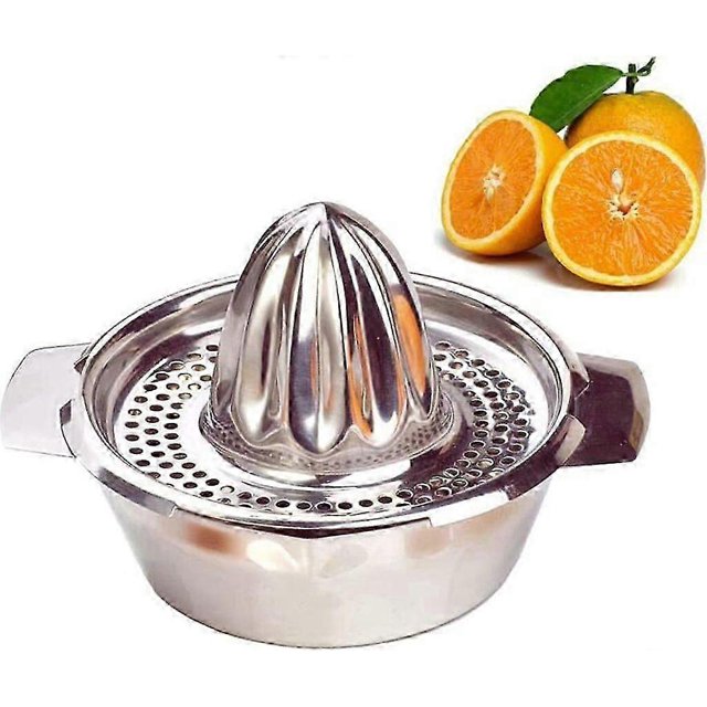 Professional stainless steel manual juicer lime orange juicer lemon juicer fruit juicer with bowl home bar kitchen
