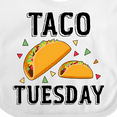 thumbnail image 4 of Inktastic Taco Tuesday Boys or Girls Baby Bib, 4 of 4