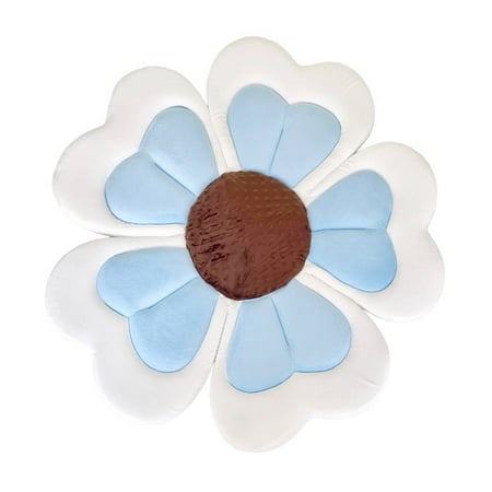 

CHXonu Baby Bath Mat Bath Mat For Baby Non Bathtub Mat For Baby Portable Flower Shaped Baby Bath Mat Soft Baby Bath Pillow Comfortable Baby Bath Mat For Bathing Baby