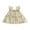 Gold, variant on BemeyourBBs Toddler Baby Girls Fairy Baptism Dress Sleeveless Ruffle Sleeve 3d Floral Embroidery Summer Dress Cute Tulle Tutu Dress Birthday Wedding Party Princess Dress