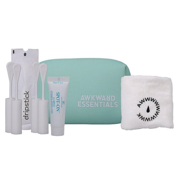 Awkward Essentials Éponges Absorbantes après-Sexe pour Femmes, Lingettes Féminines pour Soins Féminins