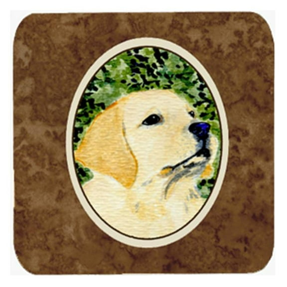 Labrador Foam Coasters, Set - 4