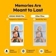 KODAK Dock Plus 4PASS Instant Photo Printer (4x6 inches) + 10 Sheets